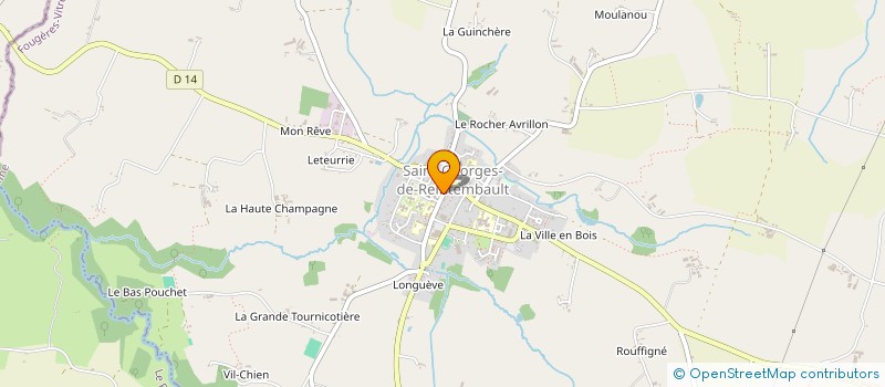 localisation de l'entreprise MADAME ANAELLE PHILIPPEAUX  SAINT-GEORGES-DE-REINTEMBAULT