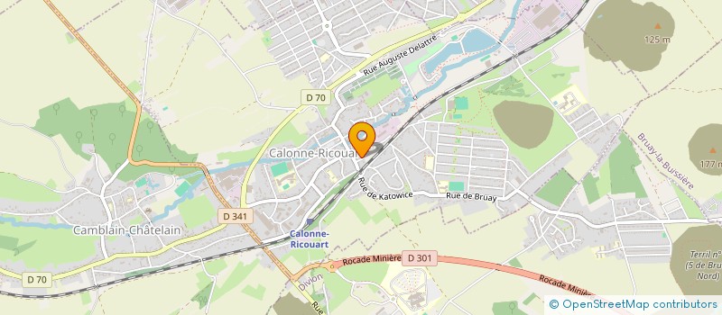 localisation de l'entreprise MADAME ANAELLE POTIER  CALONNE-RICOUART