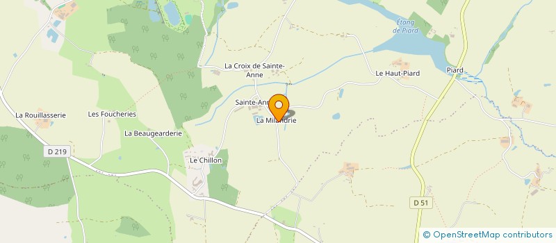 localisation de l'entreprise MADAME ANAELLE SAMSON  VAL D'ERDRE-AUXENCE