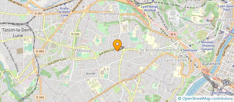 localisation de l'entreprise MADAME ANAELLE SARALIER  LYON