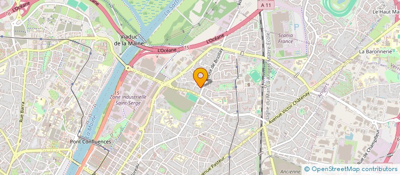 localisation de l'entreprise MADAME ANAELLE THIBAUD  TRELAZE