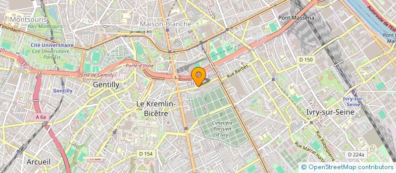 localisation de l'entreprise MADAME ANAELLE VAISSIE à LE KREMLIN-BICETRE