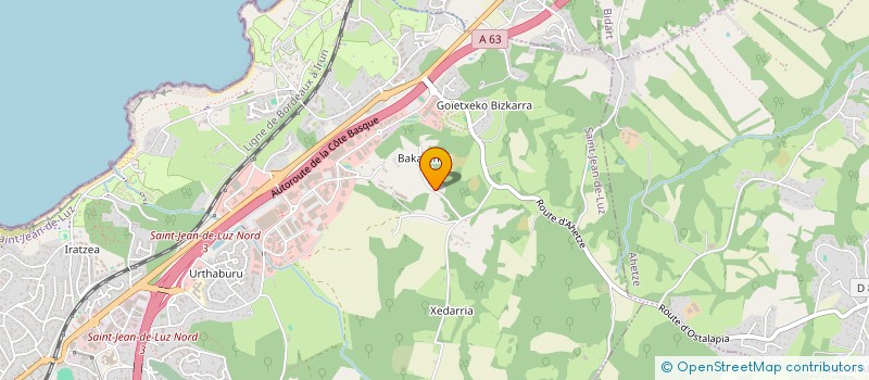 localisation de l'entreprise MADAME ANAHI GALVANO NARDINI à SAINT-JEAN-DE-LUZ