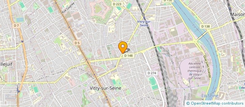 localisation de l'entreprise MADAME ANAHI PEJSACHOWICZ  VITRY-SUR-SEINE