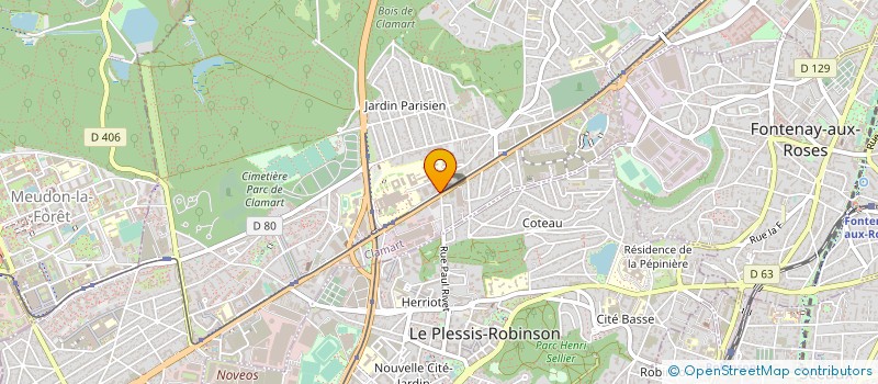 localisation de l'entreprise MADAME ANAHID AVEDISSIAN  CLAMART