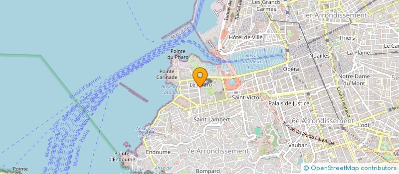 localisation de l'entreprise MADAME ANAHID KAMBOURIAN  MARSEILLE