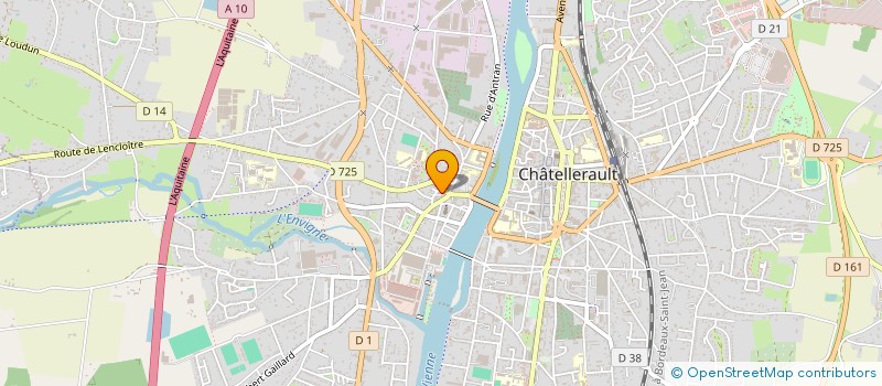 localisation de l'entreprise MADAME ANAHIT GASPARYAN EP TAMRAZOV  CHATELLERAULT