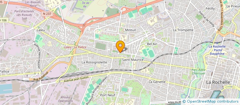 localisation de l'entreprise MADAME ANAHIT POGHOSYAN  LA ROCHELLE