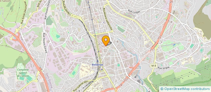 localisation de l'entreprise MADAME ANAHIT TADEVOSYAN  SAINT-ETIENNE