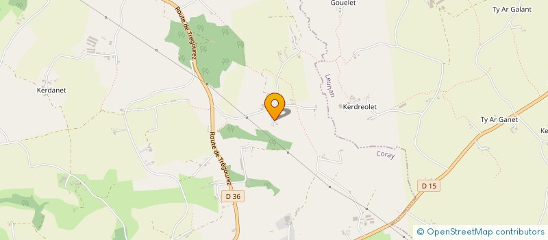 localisation de l'entreprise MADAME ANAIC MICHEL  CORAY