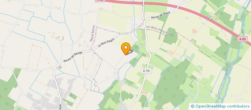 localisation de l'entreprise MADAME ANAIIS COUE  BEAUFORT-EN-ANJOU