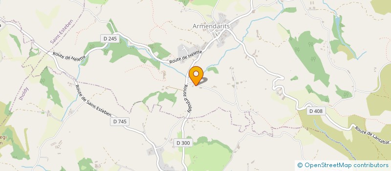 localisation de l'entreprise MADAME ANAIS ABBADIE à ARMENDARITS