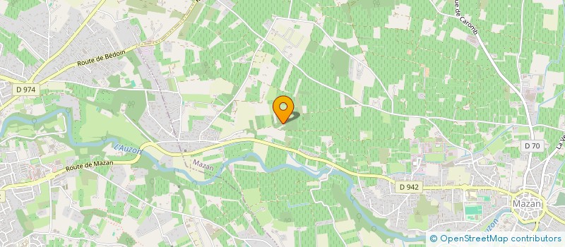 localisation de l'entreprise MADAME ANAIS ABBATE à MAZAN