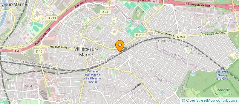 localisation de l'entreprise MADAME ANAIS ABRANTES  CHAMPIGNY-SUR-MARNE