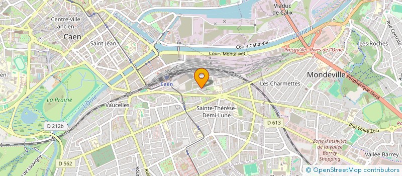 localisation de l'entreprise MADAME ANAIS ACQUILIN à CAEN