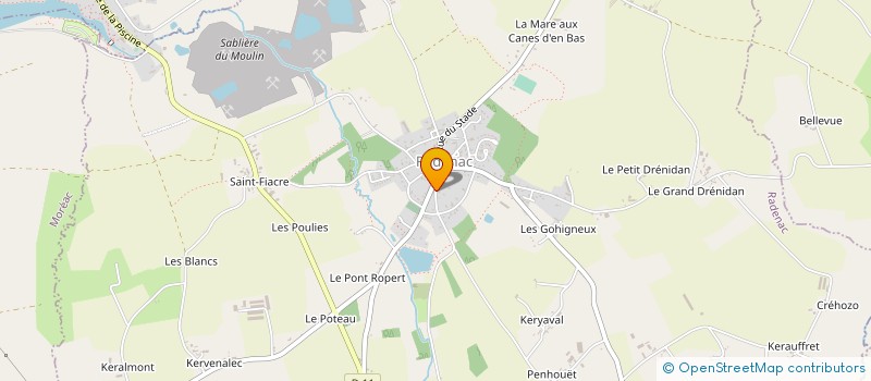 localisation de l'entreprise MADAME ANAIS ADERGAL  PLOERMEL