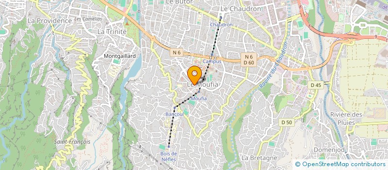 localisation de l'entreprise MADAME ANAIS AH-SENG à SAINT-DENIS