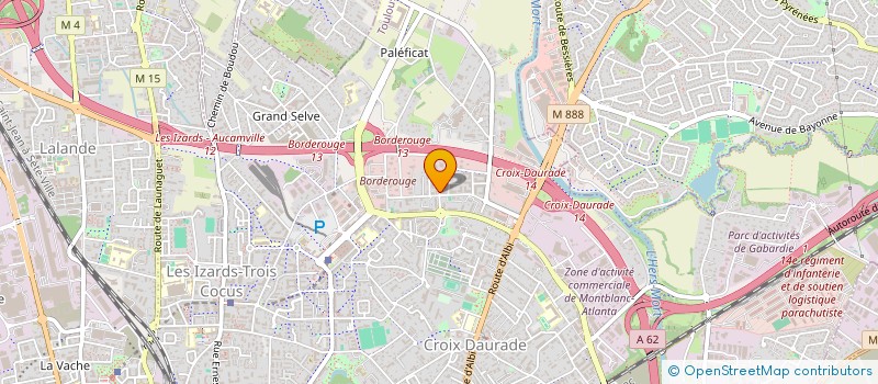 localisation de l'entreprise MADAME ANAIS AHARRAM-GUTTON  TOULOUSE