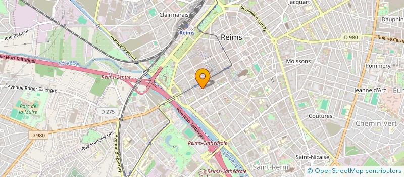 localisation de l'entreprise MADAME ANAIS AICHI  REIMS