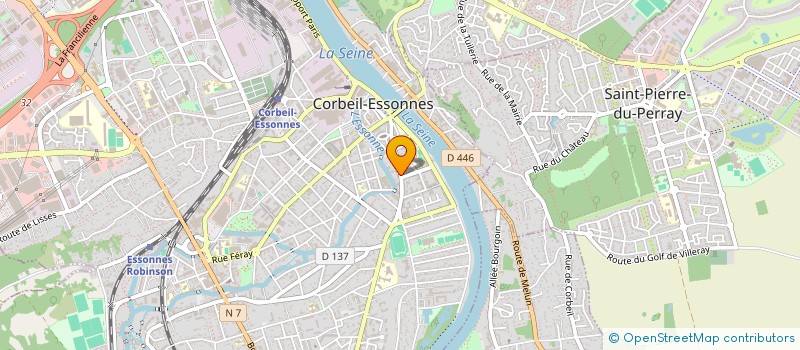 localisation de l'entreprise MADAME ANAIS AIRAULT  CORBEIL-ESSONNES