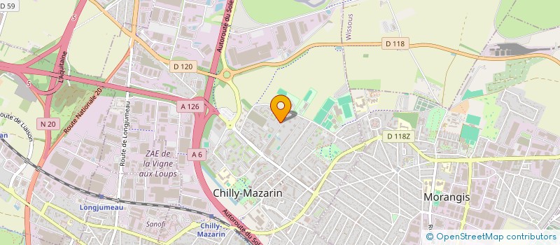 localisation de l'entreprise MADAME ANAIS AIT AISSA à CHILLY-MAZARIN