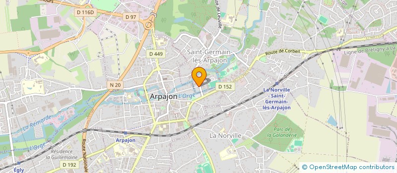 localisation de l'entreprise MADAME ANAIS AIT AMER MEZIANE à SAINT-GERMAIN-LES-ARPAJON