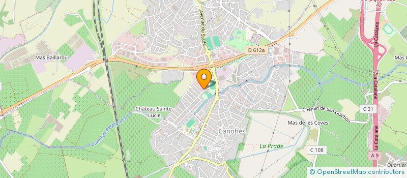 localisation de l'entreprise MADAME ANAIS ALBERNY  CANOHES