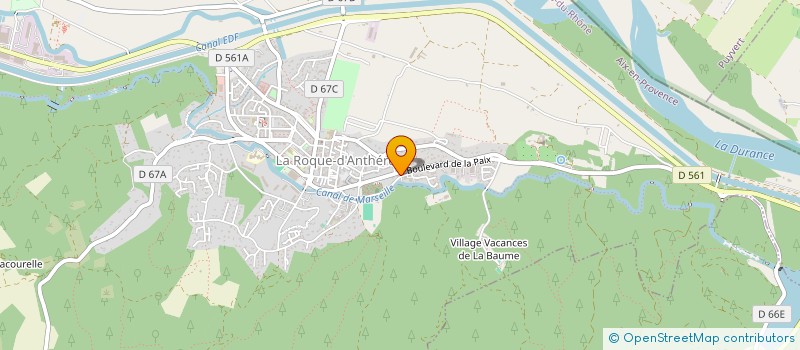 localisation de l'entreprise MADAME ANAIS ALEMAGNA  LA ROQUE-D'ANTHERON