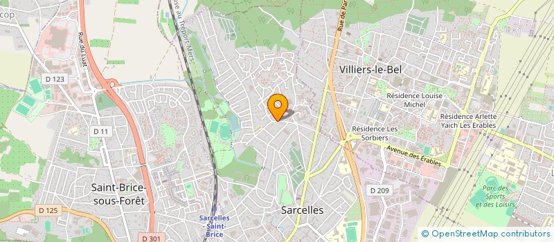 localisation de l'entreprise MADAME ANAIS ALLAOUAT à SARCELLES