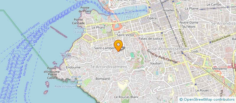localisation de l'entreprise MADAME ANAIS ALLARI à MARSEILLE