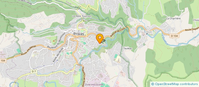 localisation de l'entreprise MADAME ANAIS ALLEGRE à PRIVAS