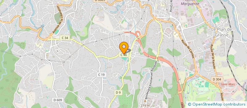 localisation de l'entreprise MADAME ANAIS ALLERA-LONGO  GRASSE