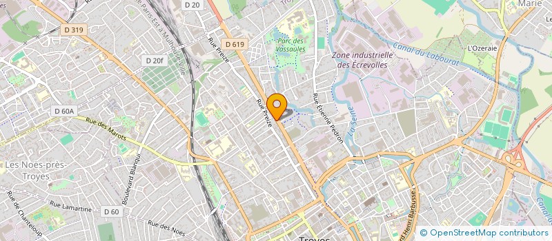 localisation de l'entreprise MADAME ANAIS ALLIOT  LA CHAPELLE-SAINT-LUC