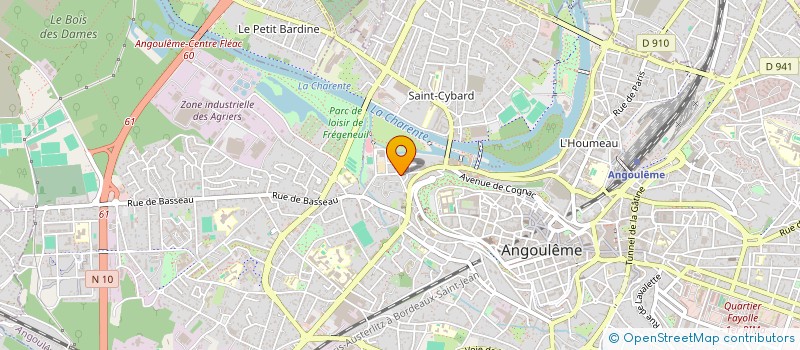 localisation de l'entreprise MADAME ANAIS ALVAREZ à ANGOULEME