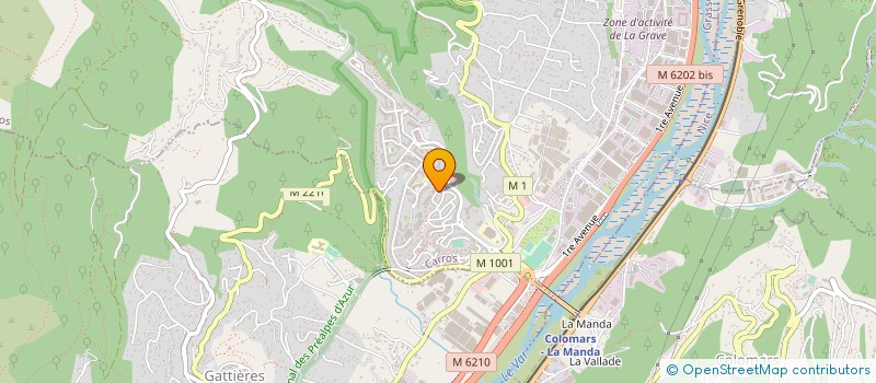 localisation de l'entreprise MADAME ANAIS AMBROISE à CARROS