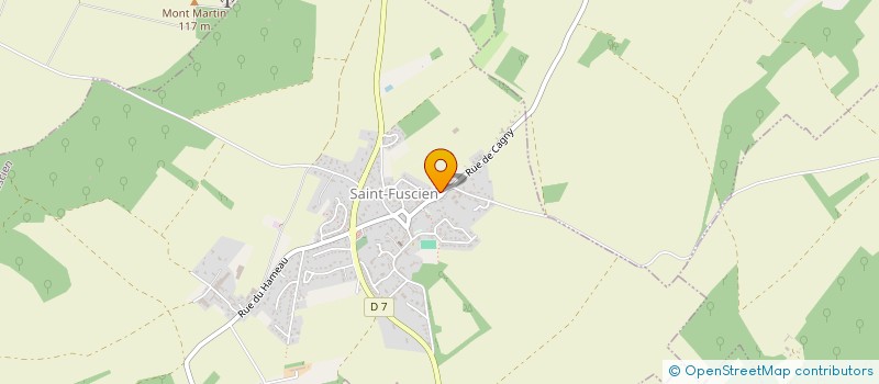 localisation de l'entreprise MADAME ANAIS AMOUSSOUGA  SAINT-FUSCIEN