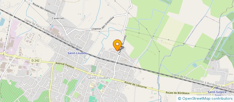 localisation de l'entreprise MADAME ANAIS AMPE  SAINT-LOUBES