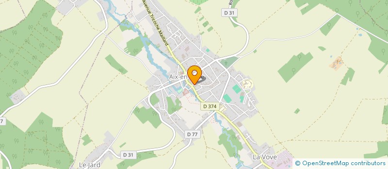 localisation de l'entreprise MADAME ANAIS ANDRE  AIX-VILLEMAUR-PALIS