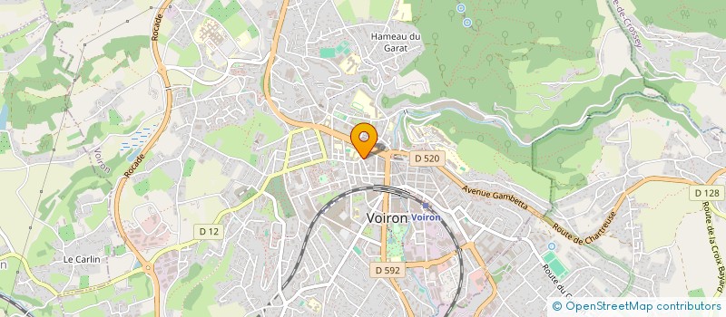 localisation de l'entreprise MADAME ANAIS ANDRE à VOIRON