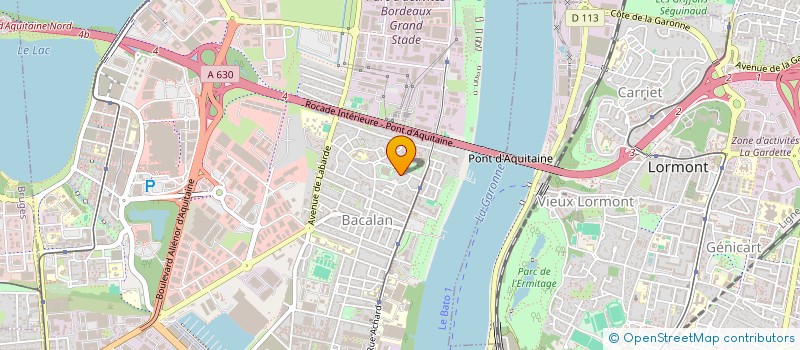 localisation de l'entreprise MADAME ANAIS ANDRIANASOLO  BORDEAUX