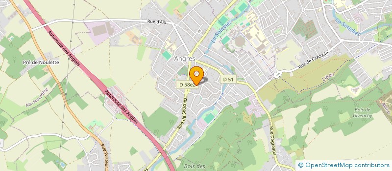 localisation de l'entreprise MADAME ANAIS ANNIERE à ANGRES