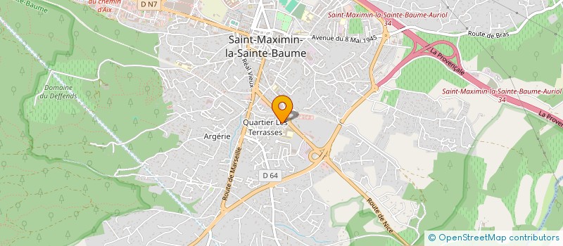 localisation de l'entreprise MADAME ANAIS AREZKI  SAINT-MAXIMIN-LA-SAINTE-BAUME