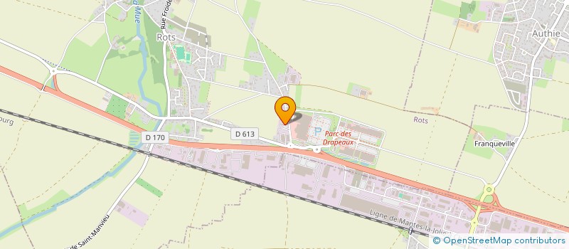 localisation de l'entreprise MADAME ANAIS ARMANDINE LES LANDES  ROTS