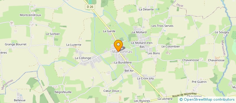 localisation de l'entreprise MADAME ANAIS AROLES  EYRANS