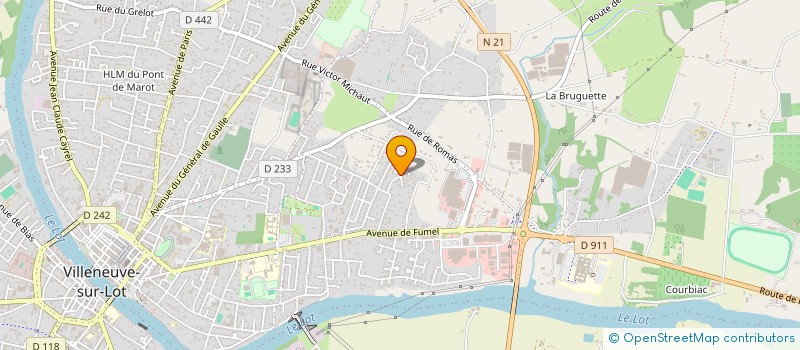 localisation de l'entreprise MADAME ANAIS ARRAGON  VILLENEUVE-SUR-LOT