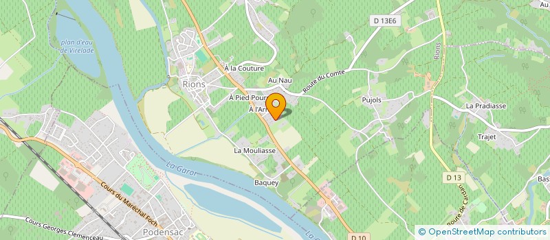 localisation de l'entreprise MADAME ANAIS ARTIGUSSE  BLASIMON