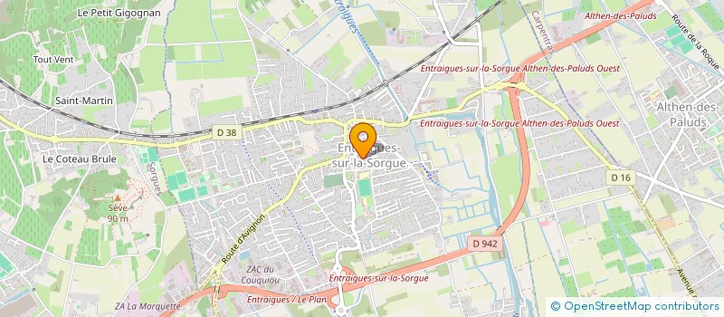 localisation de l'entreprise MADAME ANAIS ASBAI à ENTRAIGUES-SUR-LA-SORGUE