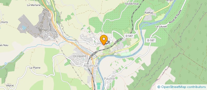 localisation de l'entreprise MADAME ANAIS ASCHERO  COMPEYRE