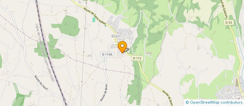 localisation de l'entreprise MADAME ANAIS ASTIER  BREN