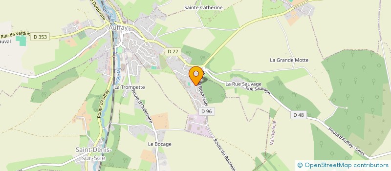 localisation de l'entreprise MADAME ANAIS AUBE  VAL-DE-SCIE